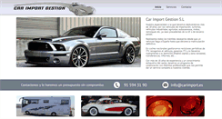 Desktop Screenshot of carimport.es